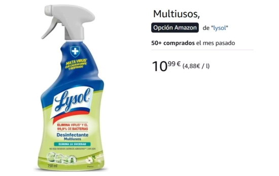 Multiusos Lysol/ AMAZON