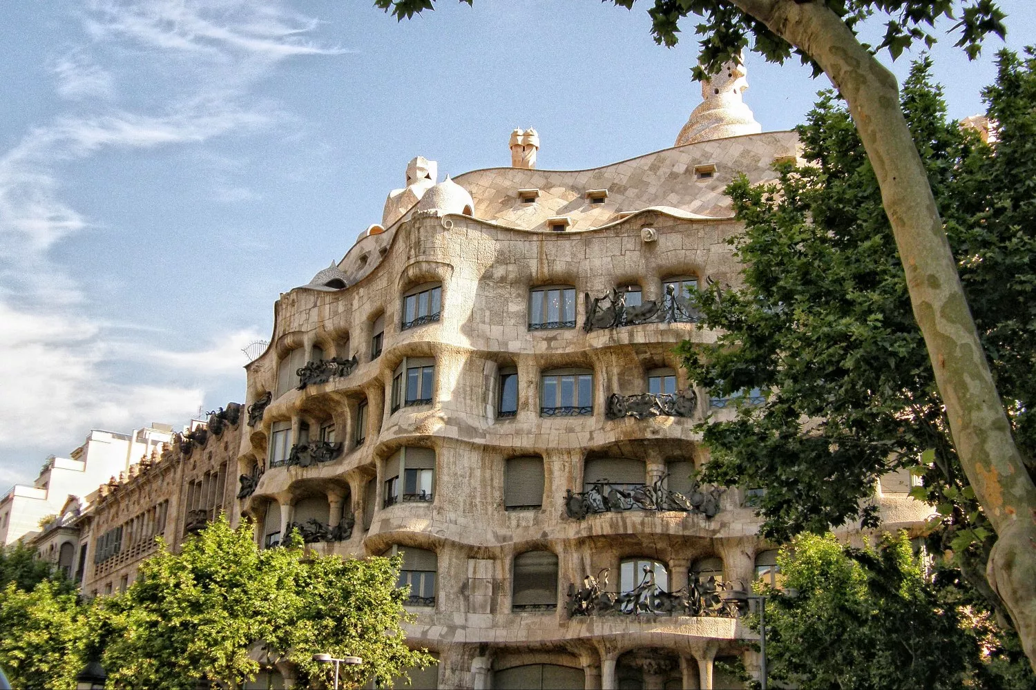La Pedrera, en Barcelona / WIKIMEDIA COMMONS