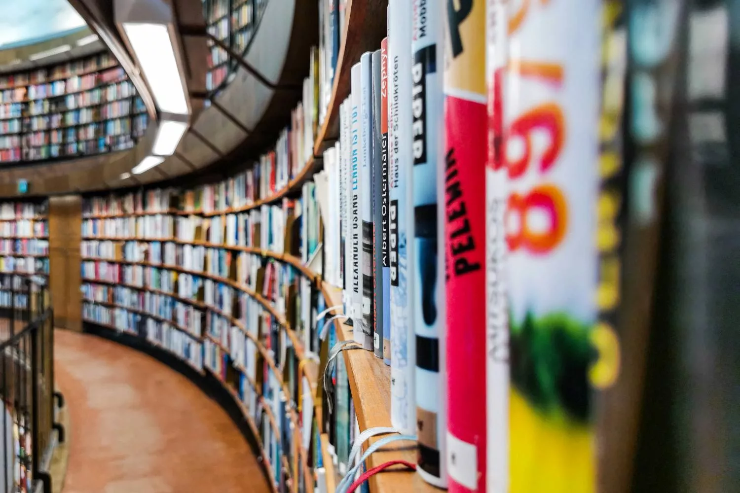 Varios libros en una biblioteca / UNSPLASH