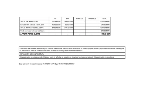 El gesto comercial de Peugeot CEDIDA El gesto comercial de Peugeot CEDIDA