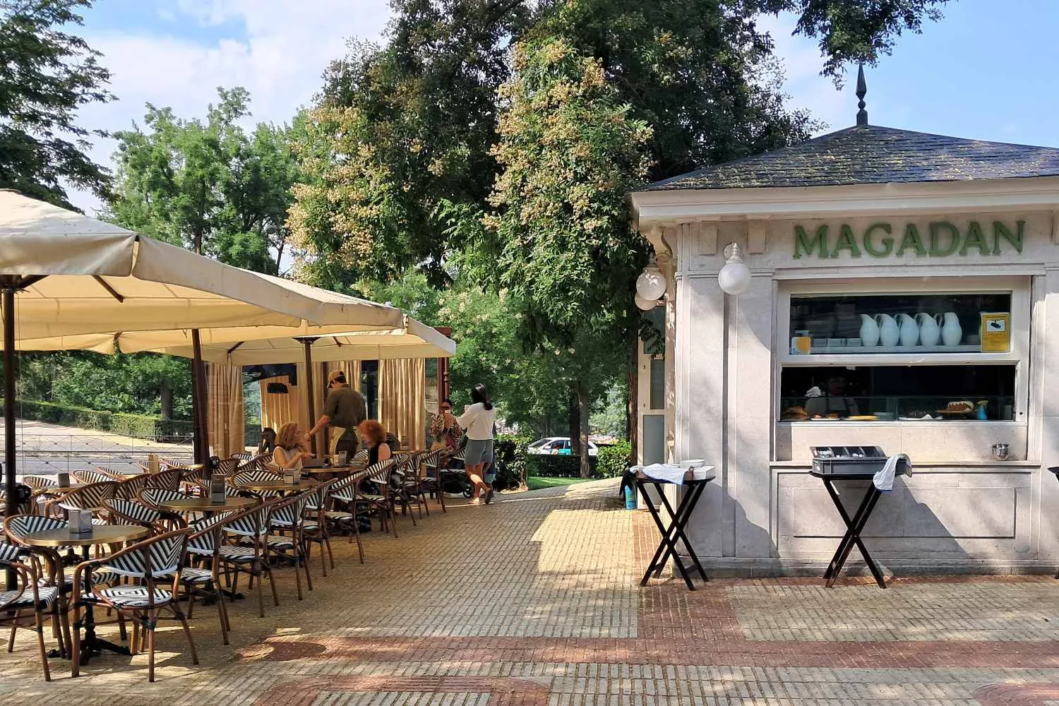 Kiosco Magadán, junto al Parque del Oeste, en Madrid / CONSUMIDOR GLOBAL