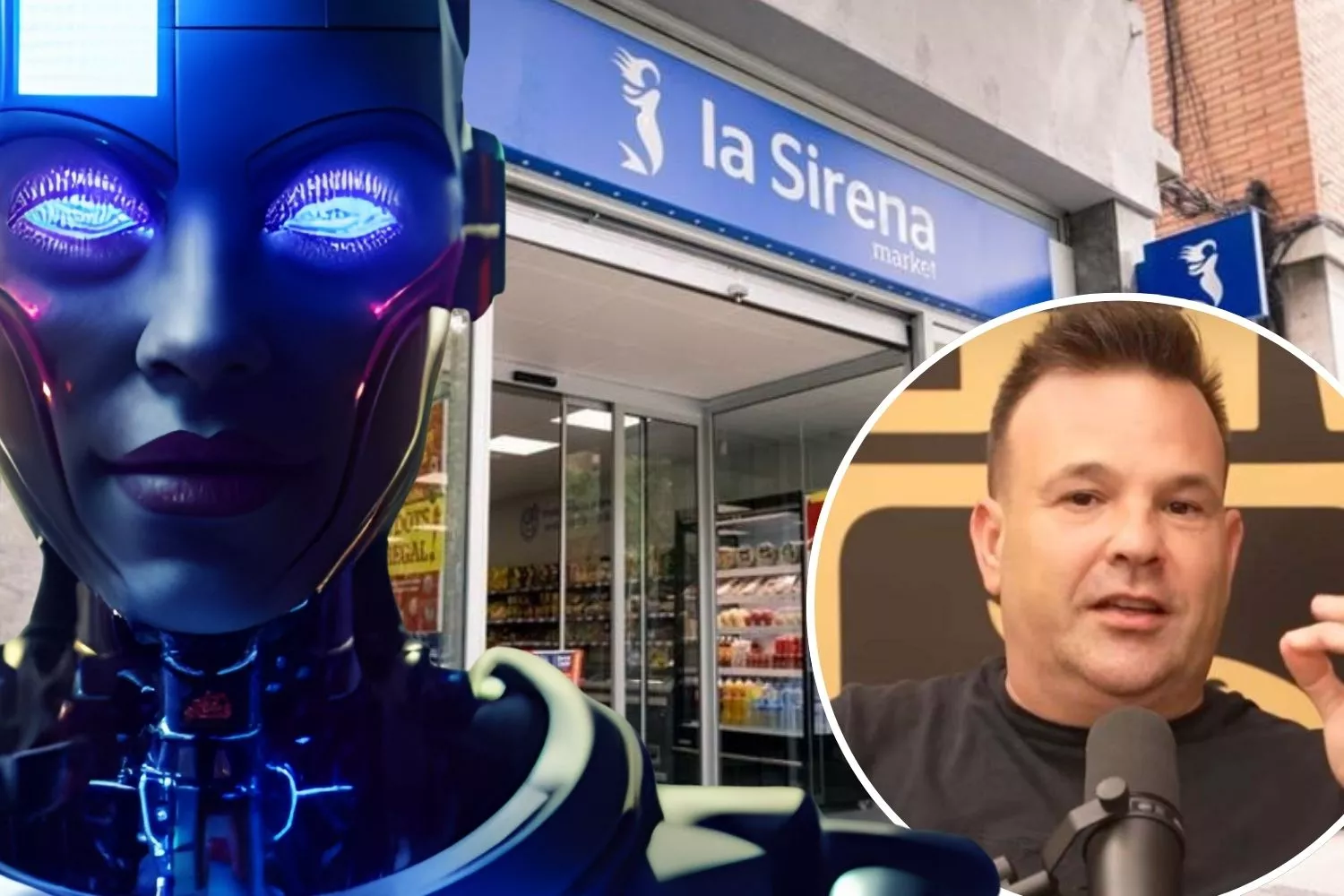 El dueño de La Sirena, José Elías, señala las profesiones que no deben temer a la IA / Montaje CONSUMIDOR GLOBAL