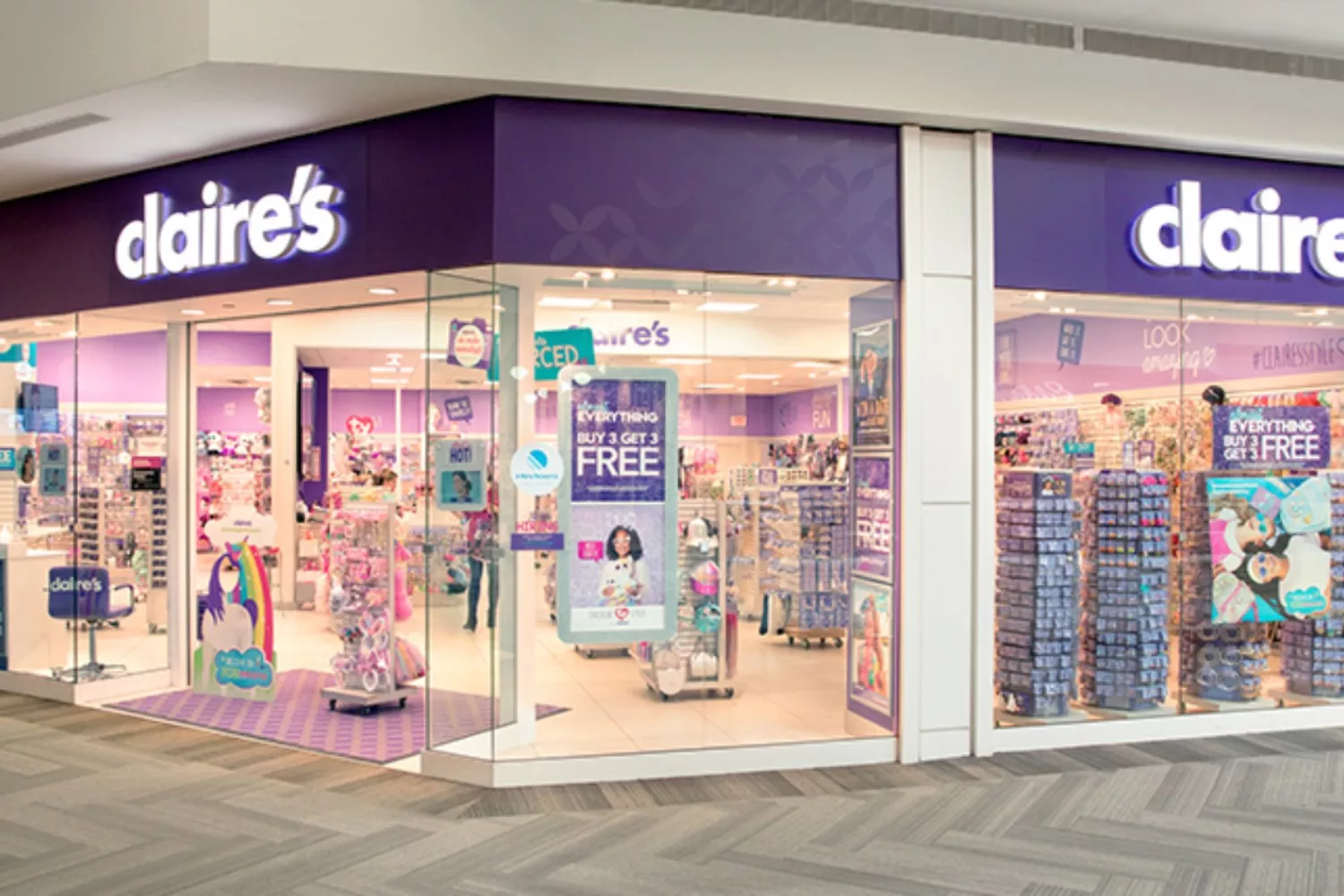 Una tienda de Claire's / CLAIRE'S