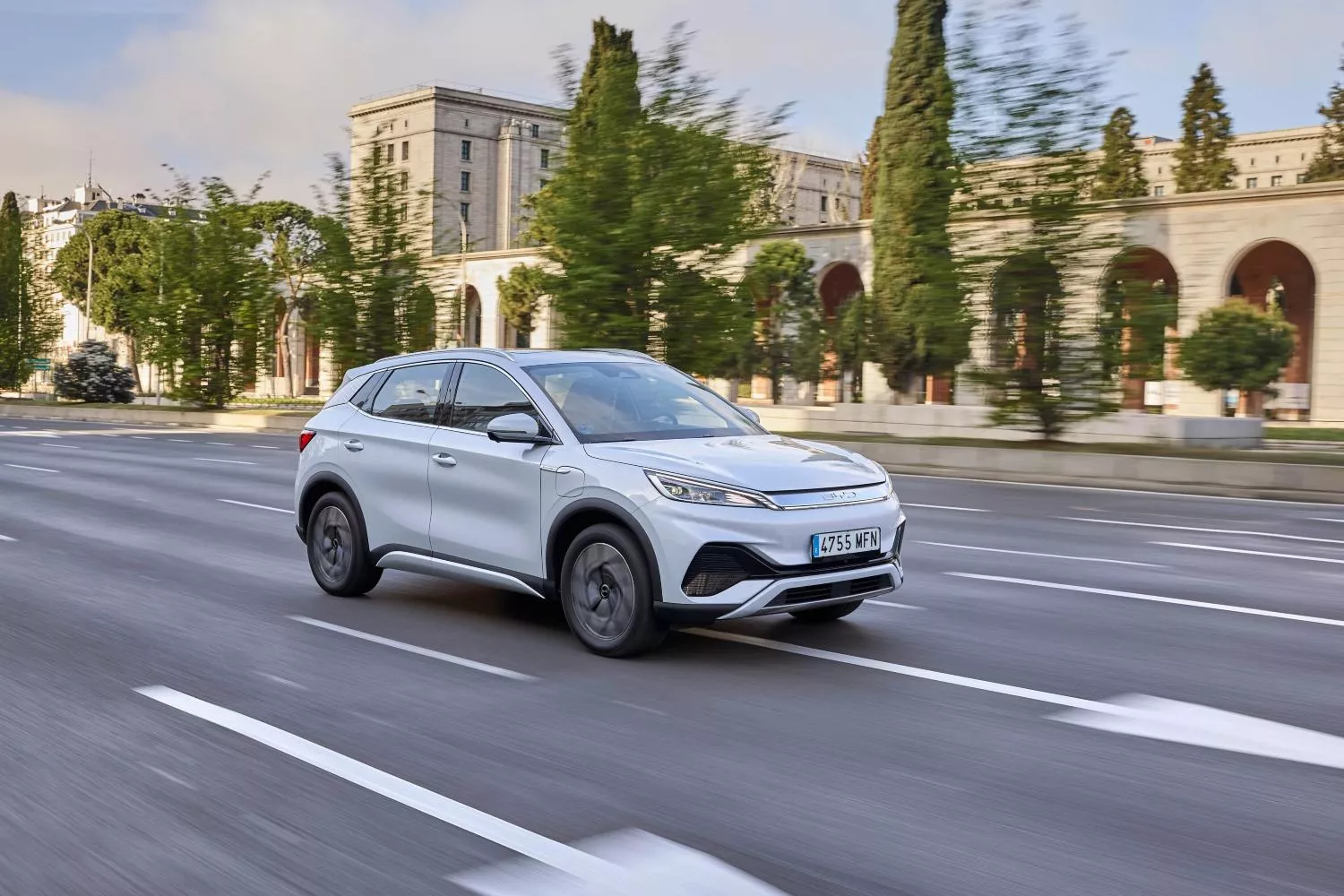 Un coche eléctrico de BYD / BYD