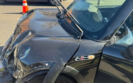 Cómo quedó el coche de Manuel Soriano tras el accidente / CEDIDA
