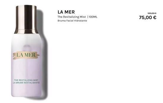 LA MER Bruma Facial Hidratante/ DRUNI LA MER Bruma Facial Hidratante/ DRUNI