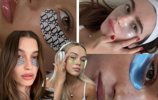 Parches en los ojos, la nueva tendencia de las 'it girls'/ Montaje CG Parches en los ojos, la nueva tendencia de las 'it girls'/ Montaje CG