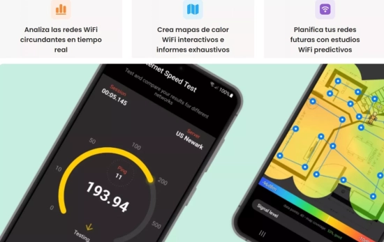 App Netspot para la planificación de redes y estudio de sitios WiFi/ NETSPOTAPP.COM App Netspot para la planificación de redes y estudio de sitios WiFi/ NETSPOTAPP.COM