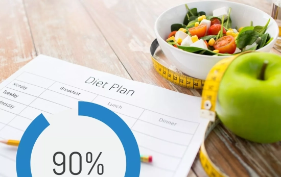 Dieta del método de la regla 90/10: una alimentación equilibrada/ Montaje CG Dieta del método de la regla 90/10: una alimentación equilibrada/ Montaje CG