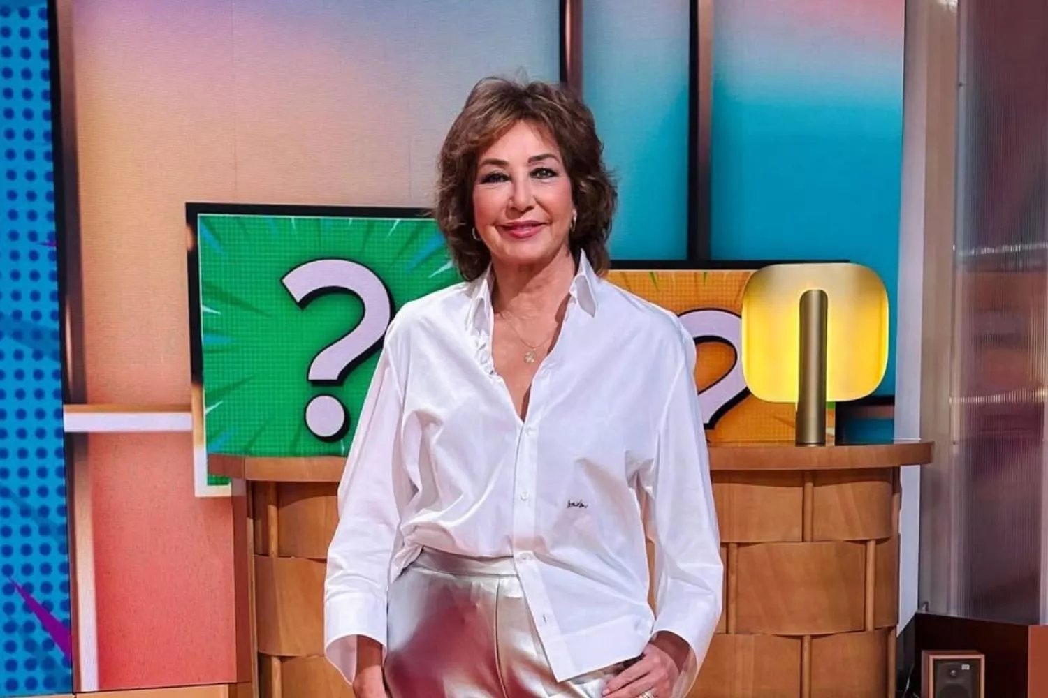 La presentadora Ana Rosa Quintana / INSTAGRAM