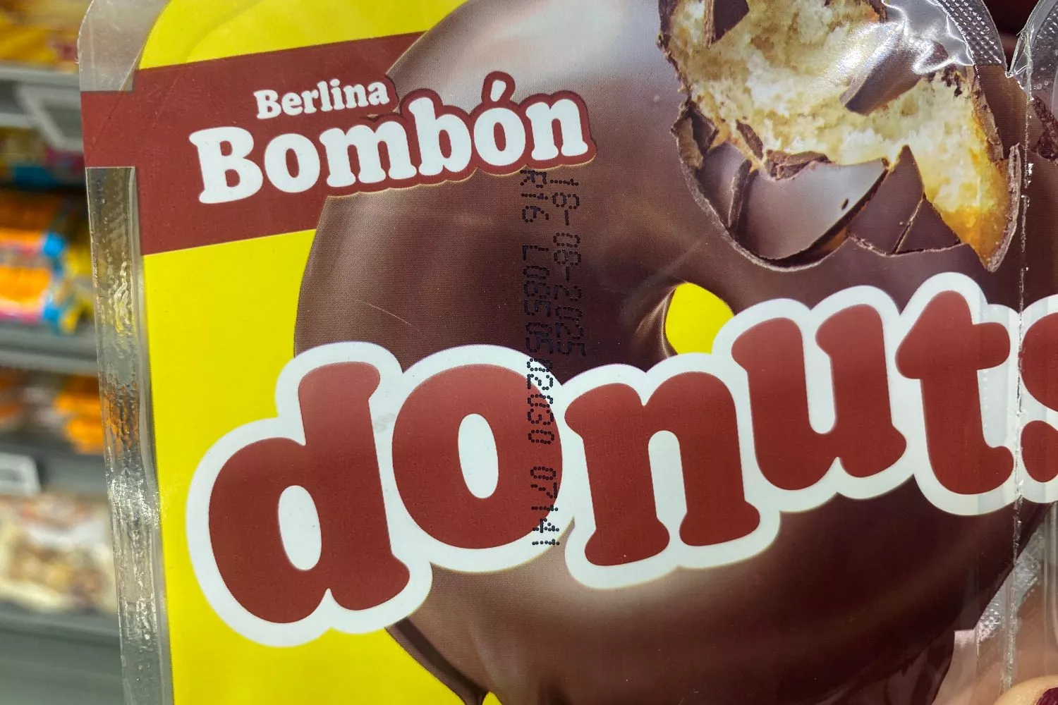 Fecha de caducidad de los Donuts vendidos en Bonpreu / CG Fecha de caducidad de los Donuts vendidos en Bonpreu / CG