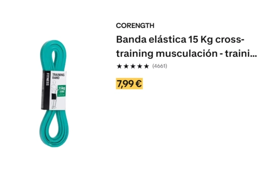 Banda elástica/ DECATHLON
