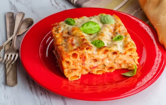 Un plato de ziti italiano/ CANVA