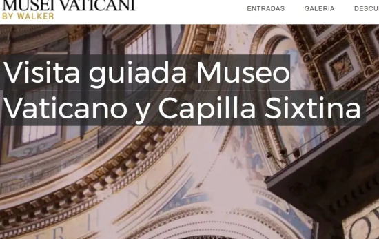 La web oficial para comprar entradas para visitar los Museos Vaticanos   CAPTURA
