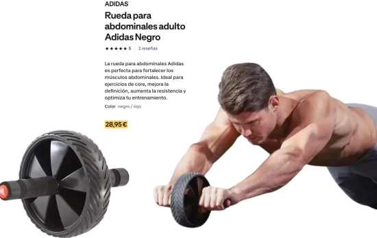 Rueda de absominales/DECATHLON Rueda de absominales/DECATHLON