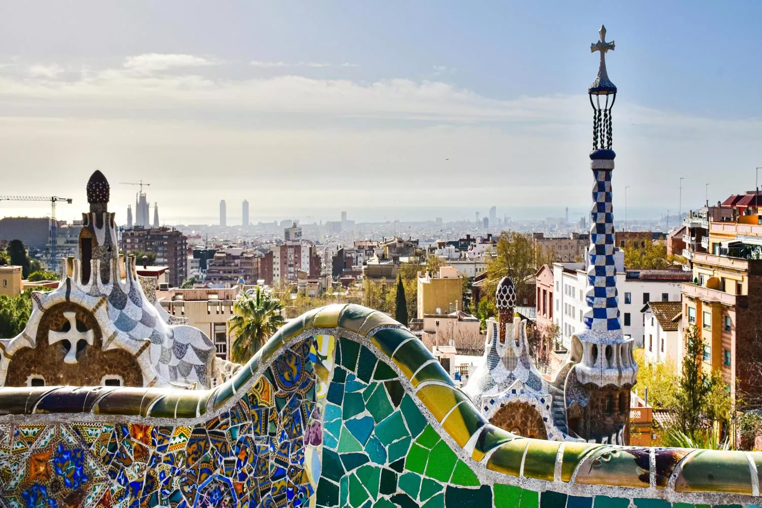 Vistas de Barcelona desde el Park Güell / PEXELS Vistas de Barcelona desde el Park Güell / PEXELS