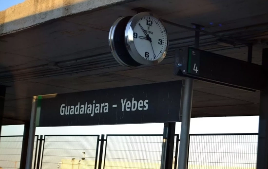 La estación de Guadalajara Yebes / AY YEBES La estación de Guadalajara Yebes / AY YEBES