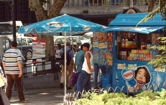 Un kiosko con Helados Nestlé Juanjo Martín EFE Un kiosko con Helados Nestlé Juanjo Martín EFE