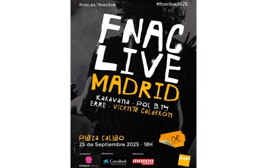 Cartel del evento / FNAC Cartel del evento / FNAC