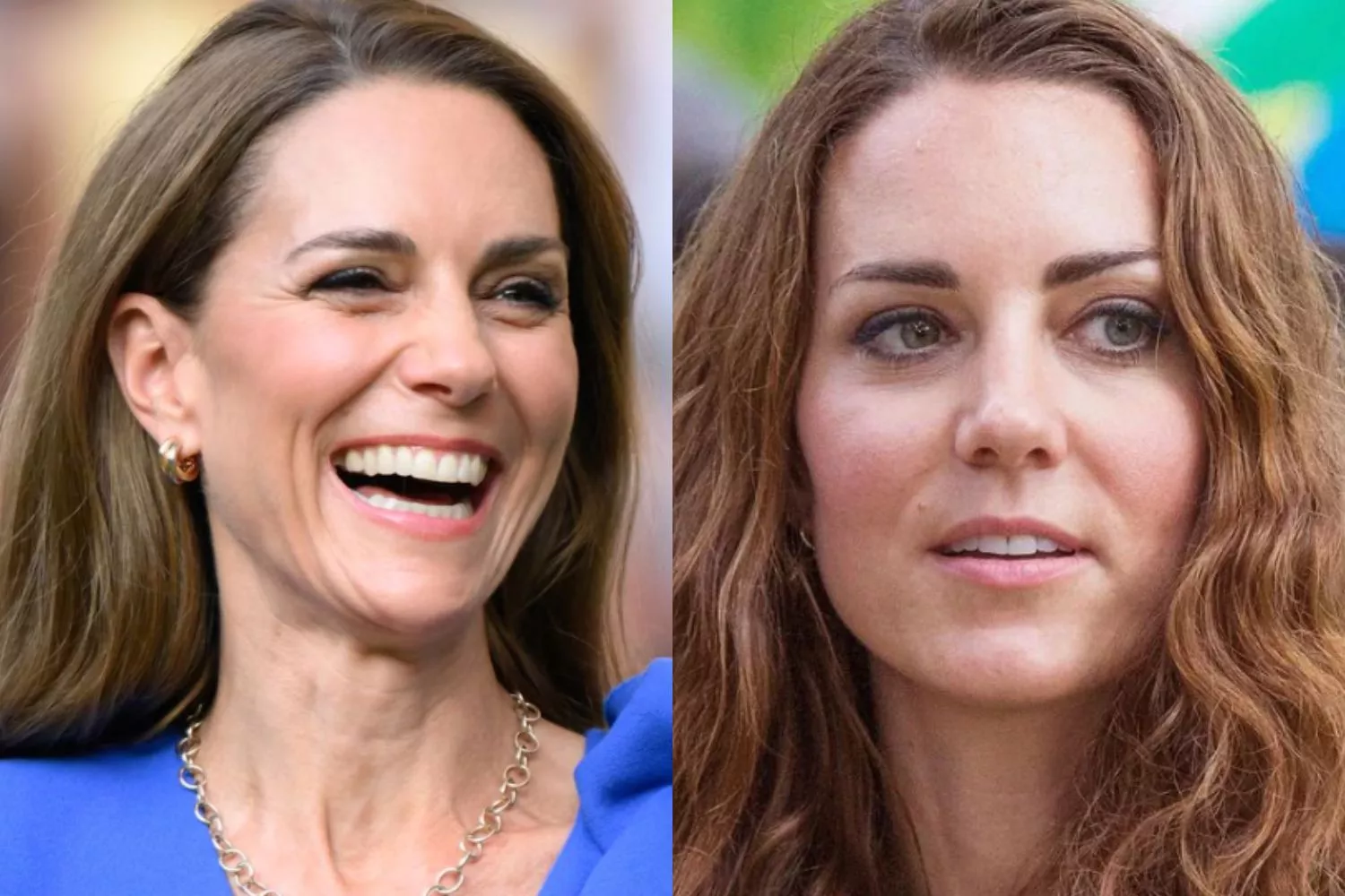 Kate Middleton, el antes y después de su pelo/ Montaje Consumidor Global