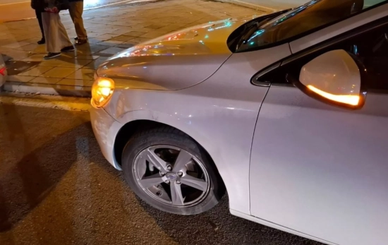El coche de Daniel Caballero el día del accidente CEDIDA El coche de Daniel Caballero el día del accidente CEDIDA