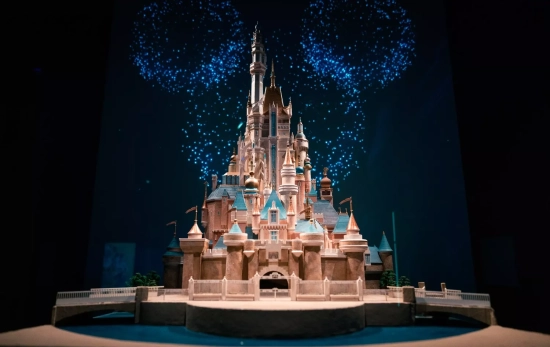 Maqueta de Castle of Magical Dreams para Hong Kong Disneyland® Park,