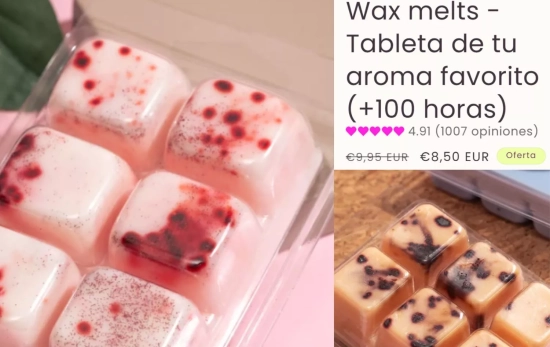 Ambientador en cera para armarios/Ohmywax.es