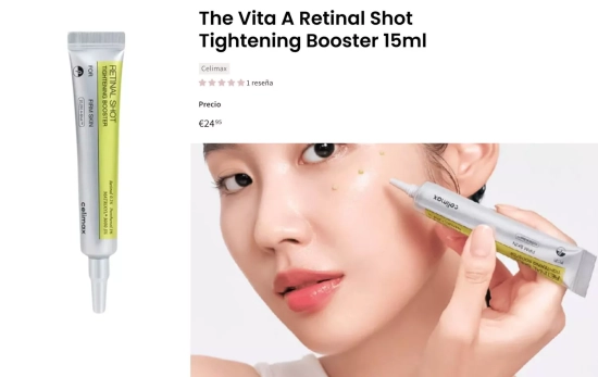 Crema Retinal de Celimax/KOREANBEAUTY.ES Crema Retinal de Celimax/KOREANBEAUTY.ES