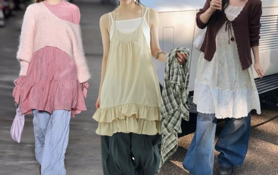 Con el 'layering' podrás seguir usando tus vestidos de verano en otoño/ Montaje CG Con el 'layering' podrás seguir usando tus vestidos de verano en otoño/ Montaje CG