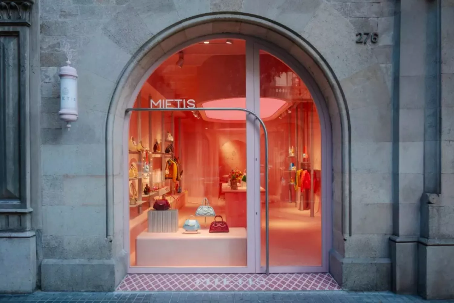 La tienda Mietis en paseo de Gràcia / MIETIS