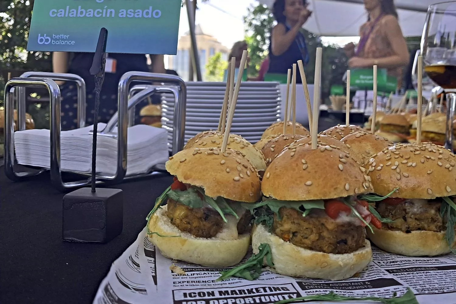 La burger de calabacín asado de Better Balance / CONSUMIDOR GLOBAL