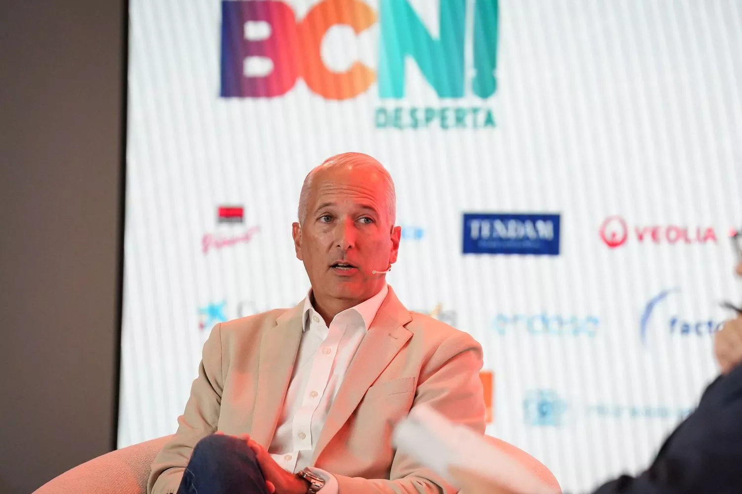 Markus Haupt, director general de Seat y Cupra, en el 'Barcelona Desperta' / SIMÓN SÁNCHEZ