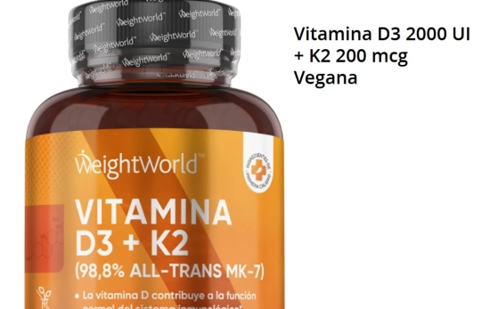 Vitamina D3/ WEIGHTWORLD.ES