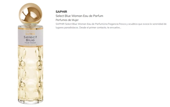 Select Blue de Saphir/ PRIMOR Select Blue de Saphir/ PRIMOR