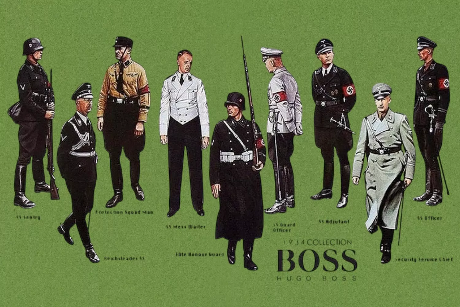 Los diferentes uniformes para el régimen nazi que confeccionada Hugo Boss / CONSUMIDOR GLOBAL