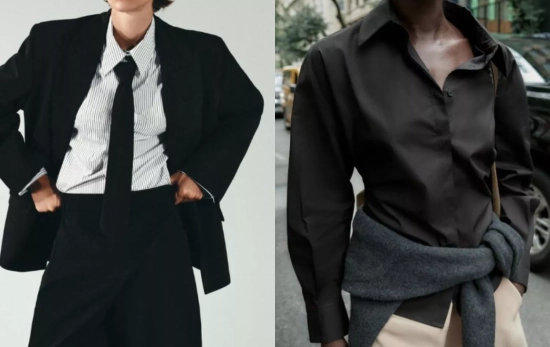 Corbata y camisa entallada: las tendencias del otoño 2025/ ZARA Corbata y camisa entallada: las tendencias del otoño 2025/ ZARA
