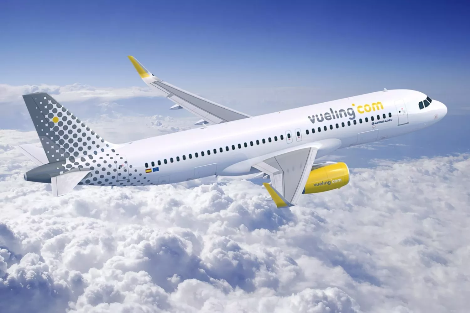 Un avión de la compañía aérea Vueling / EP Un avión de la compañía aérea Vueling / EP