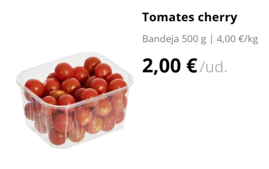 Tomates cherry /MERCADONA Tomates cherry /MERCADONA