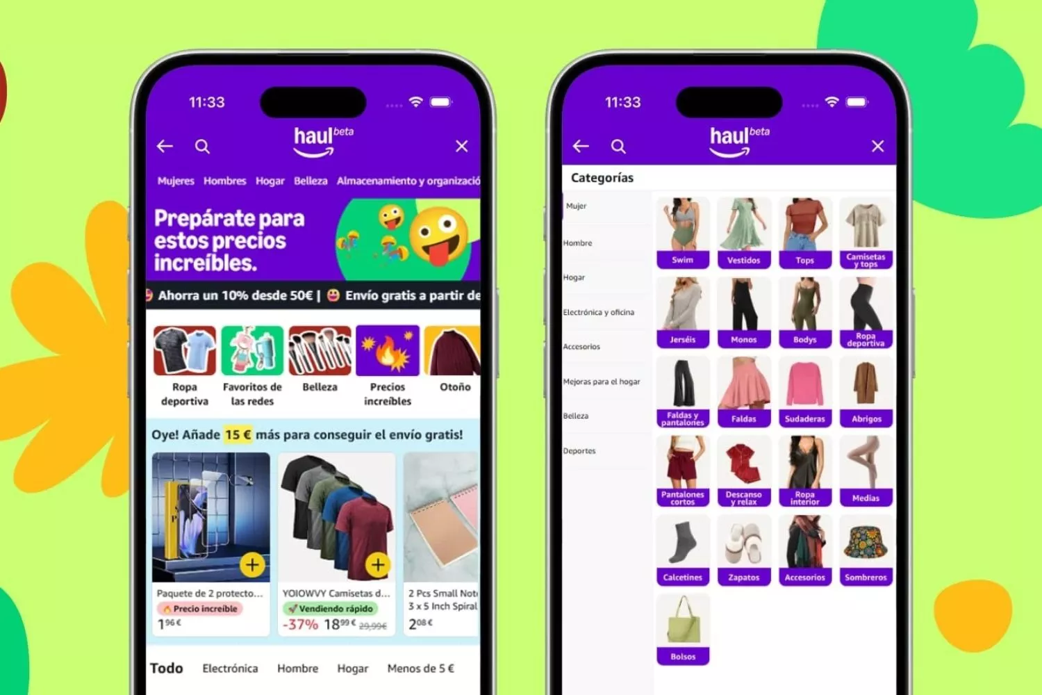 Amazon lanza Amazon Haul en España / EP