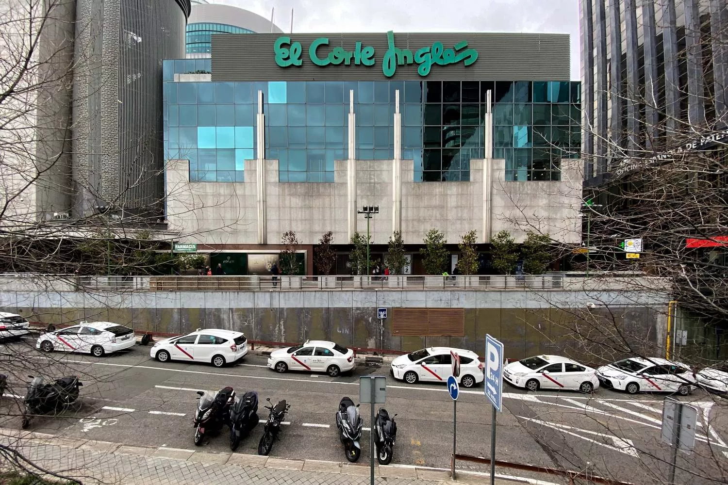 Fachada de El Corte Inglés de Nuevos Ministerios (Madrid) / EP