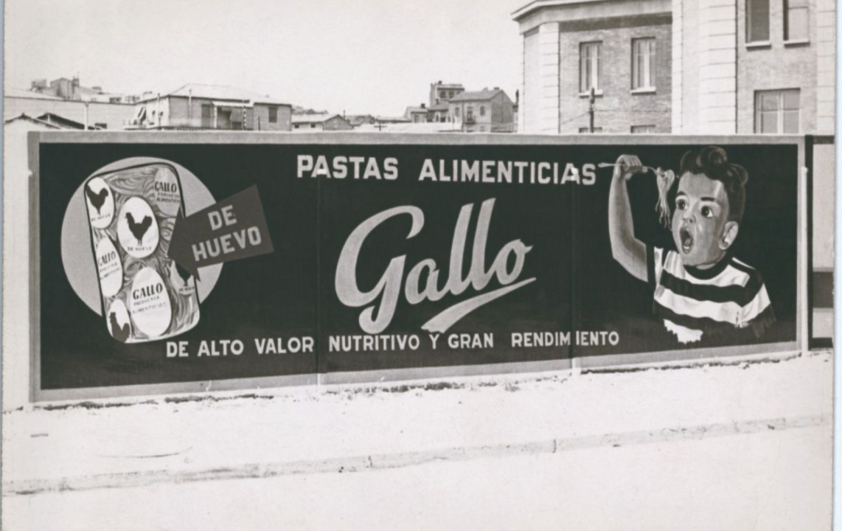 Anuncio de Pastas Gallo de los años 60 / Pastas Gallo Anuncio de Pastas Gallo de los años 60 / Pastas Gallo