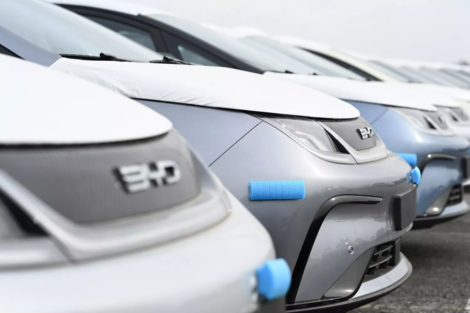 Cientos de nuevos coches del fabricante chino BYD / Lars Penning - EP