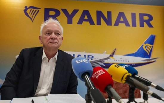El CEO de la aerolínea irlandesa, Eddie Wilson,