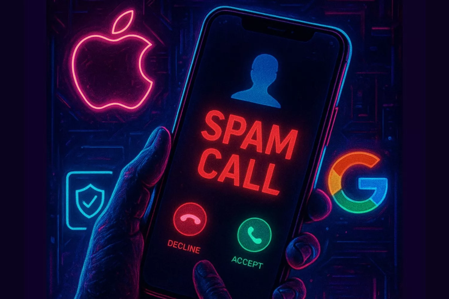 Imagen de las nuevas herrmientas de Apple y Google para filtrar llamadas de spam / CONSUMIDOR GLOBAL - IA
