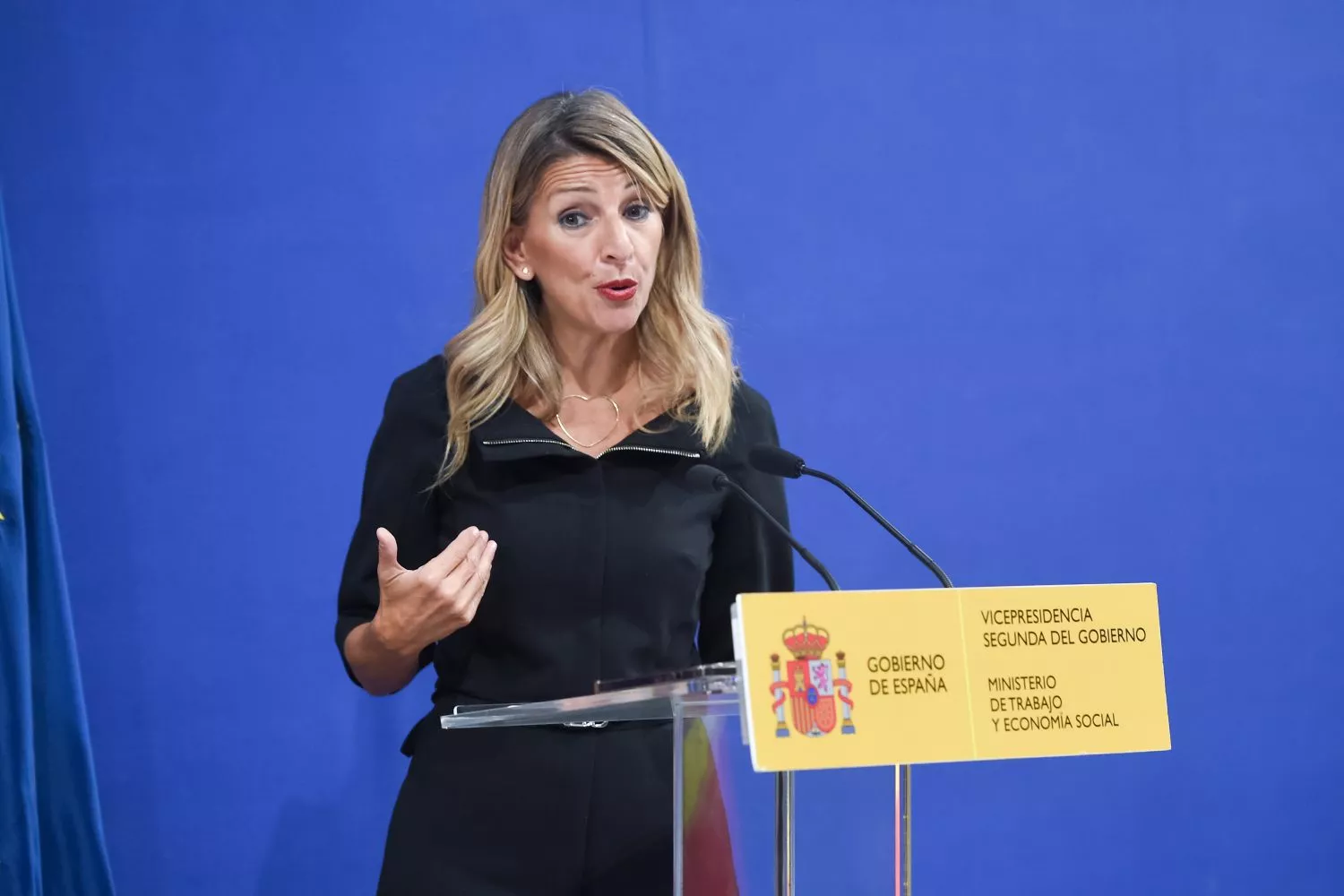 La vicepresidenta segunda y ministra de Trabajo y Economía Social, Yolanda Díaz / EP 