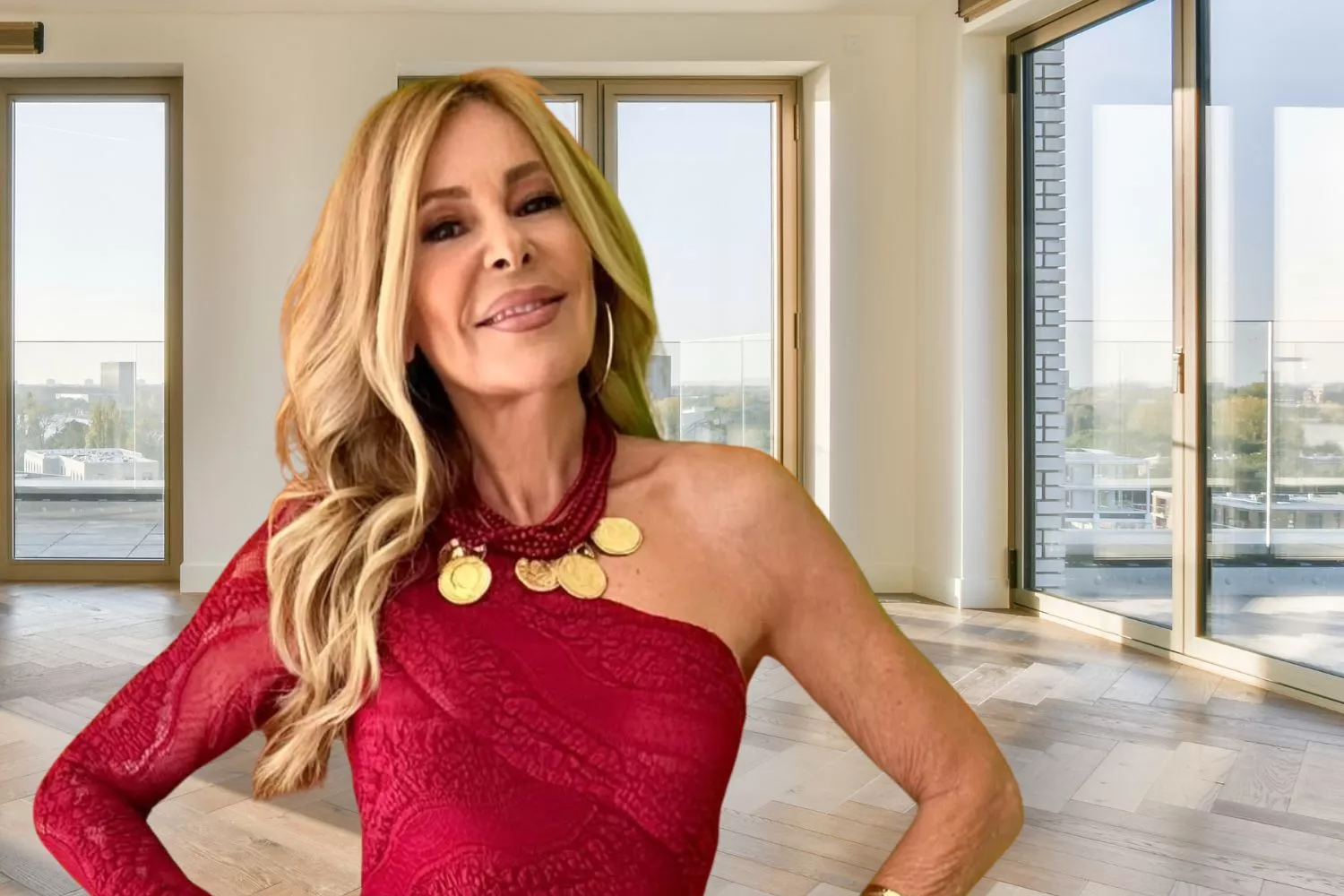 Ana Obregón presume de su hogar con unos cristales relucientes / Montaje CONSUMIDOR GLOBAL