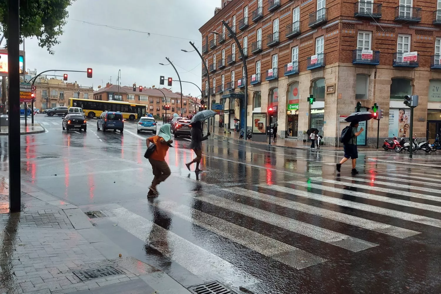 Alerta roja por lluvias en Murcia / EP