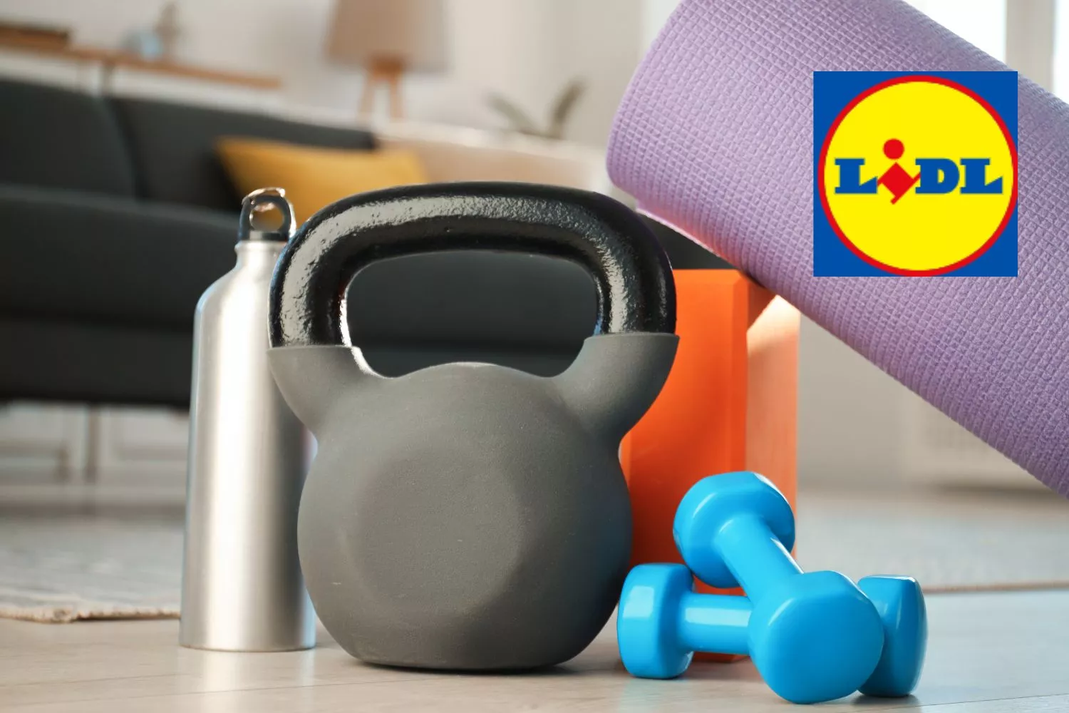  Artículos de Lidl para hacer deporte en casa / Montaje CONSUMIDOR GLOBAL