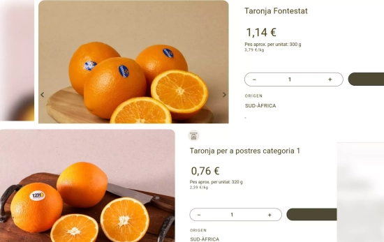 Las naranjas sudafricanas de Ametller CAPTURA Las naranjas sudafricanas de Ametller CAPTURA