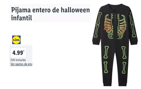 Pijama de Lidl de una pieza/ LIDL Pijama de Lidl de una pieza/ LIDL